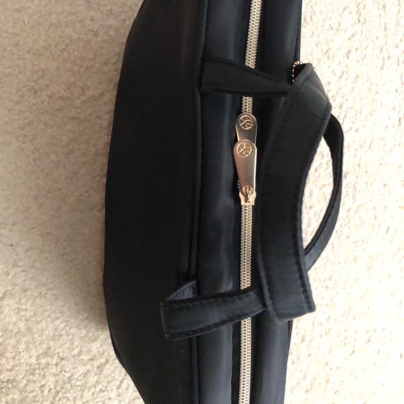 Sonia Kashuk black double zip weekender makeup bag - Picture 8 of 8